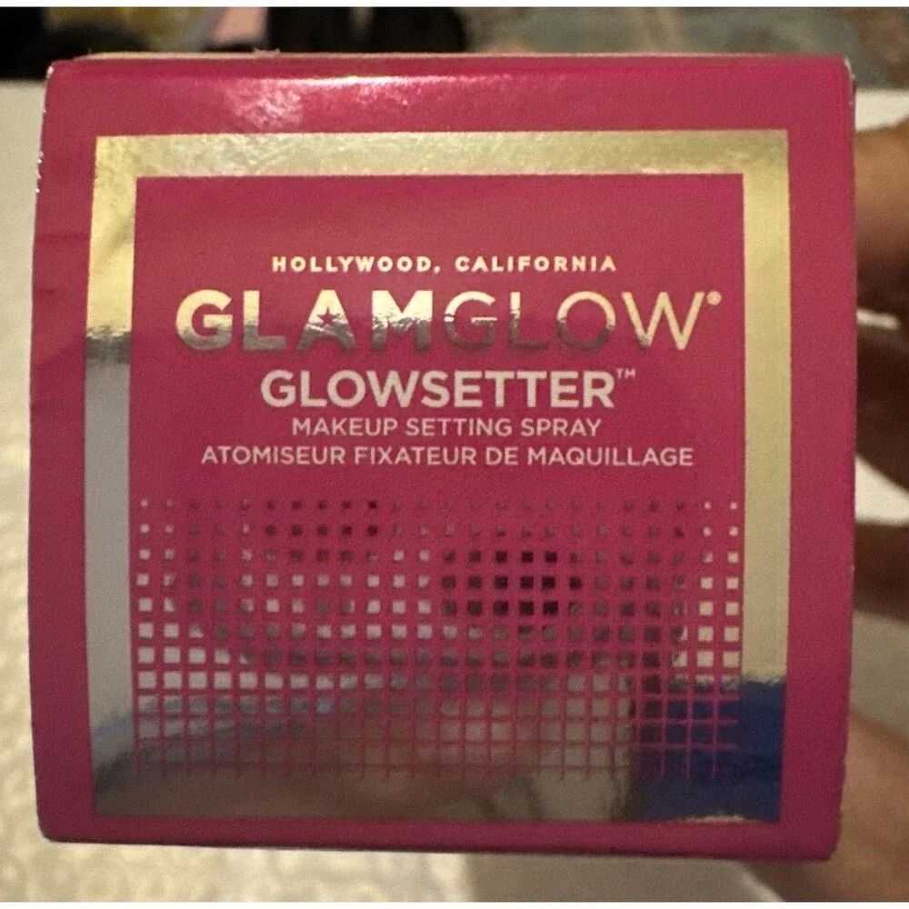 NIB GlamGlow Glowsetter Makeup Setting Spray 3.7 110ml HTF! 👀 *see description*